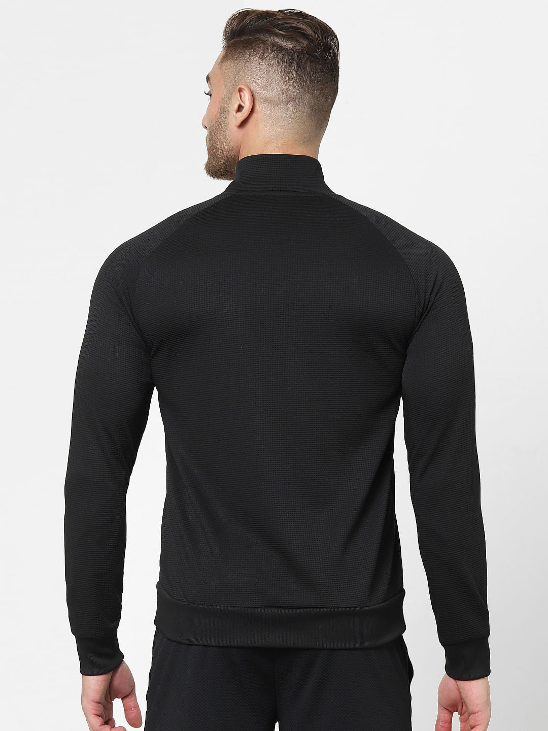Black Zip Up Sweatshirt