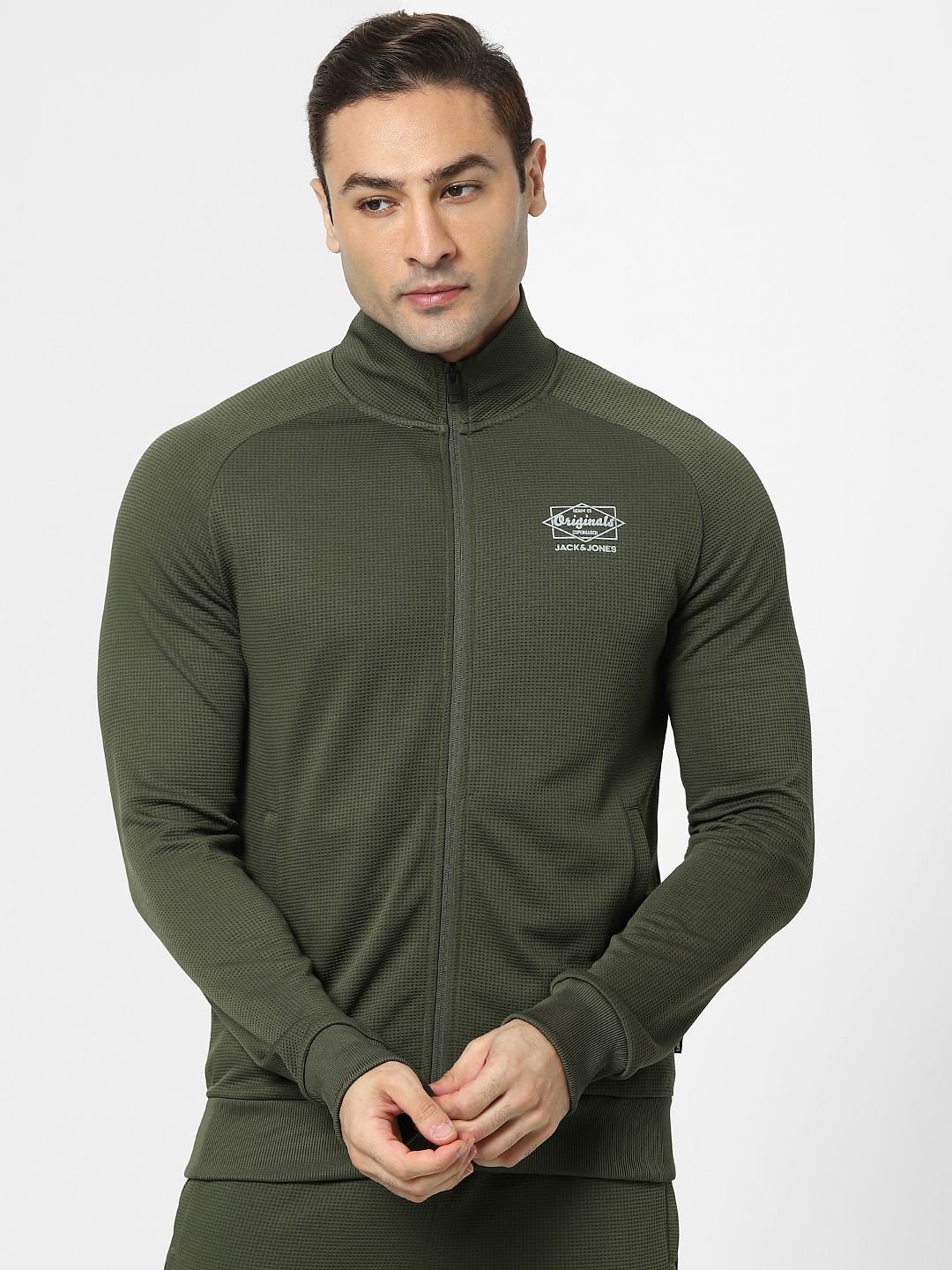 Olive Co-ord Sweatshirt