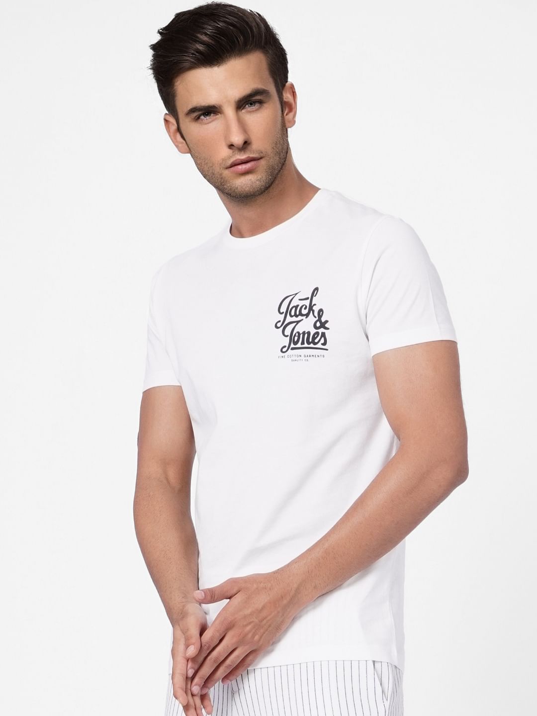 White Crew Neck T-shirt