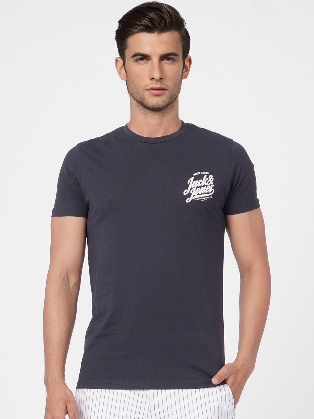 Black Crew Neck T-shirt
