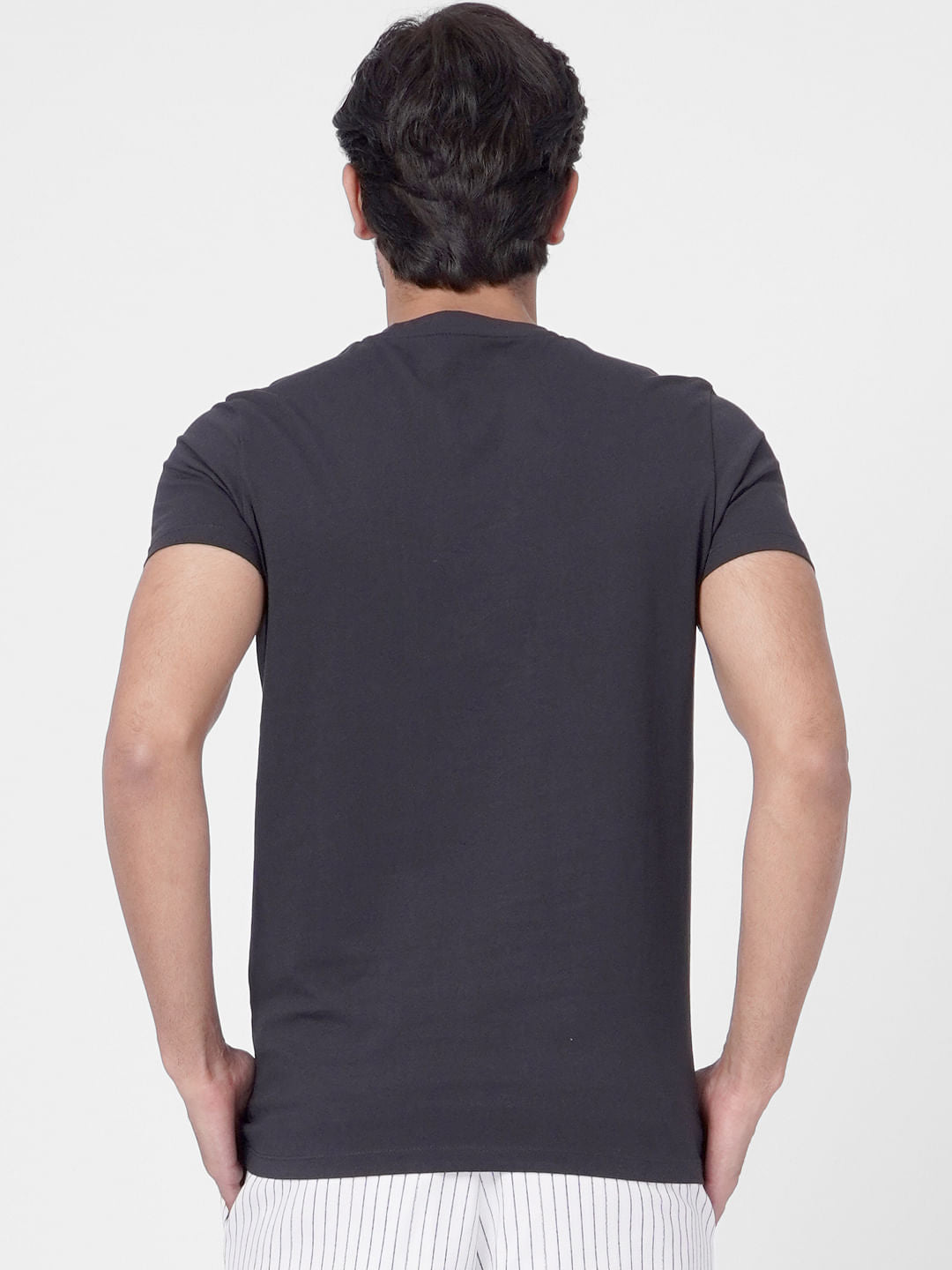 Black Crew Neck T-shirt