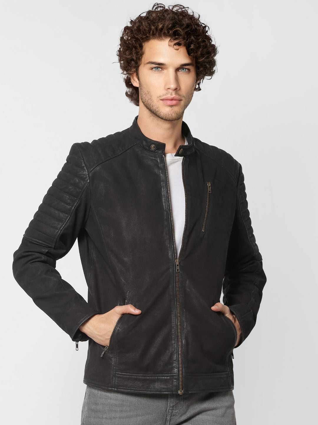 Black Limited-Edition Pure Leather Jacket