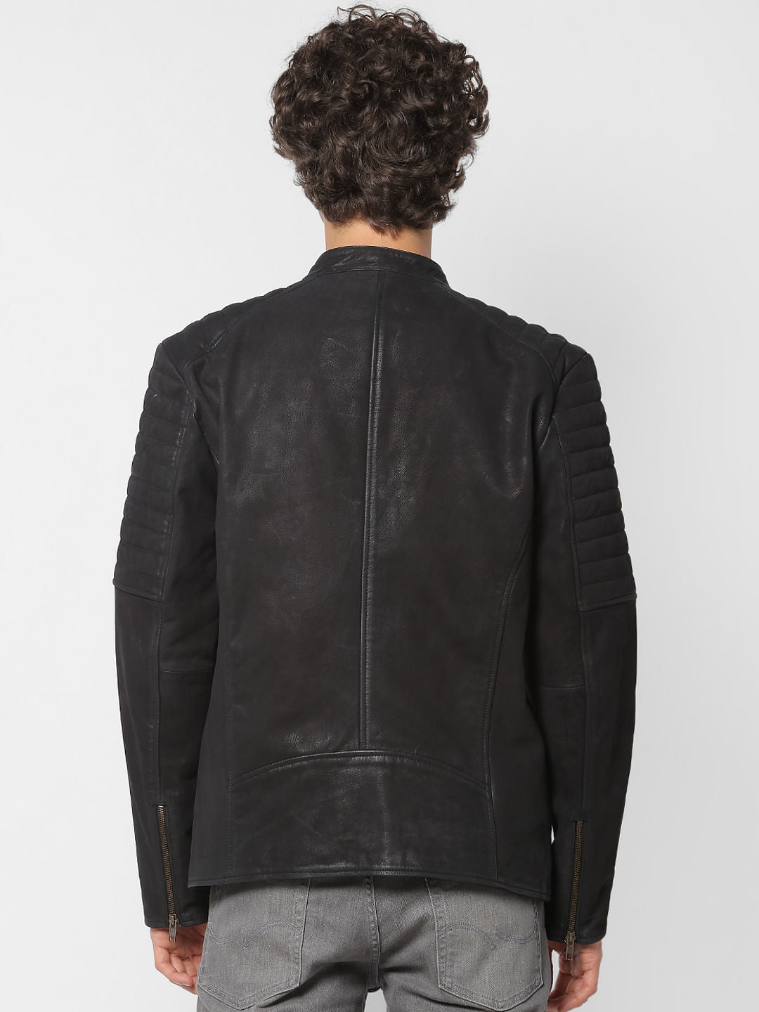 Black Limited-Edition Pure Leather Jacket