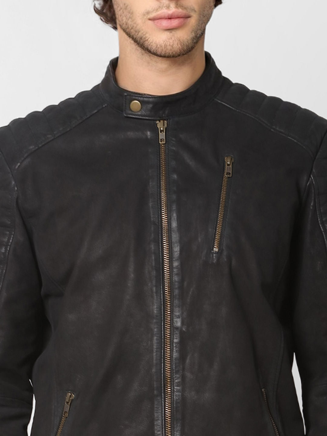 Black Limited-Edition Pure Leather Jacket