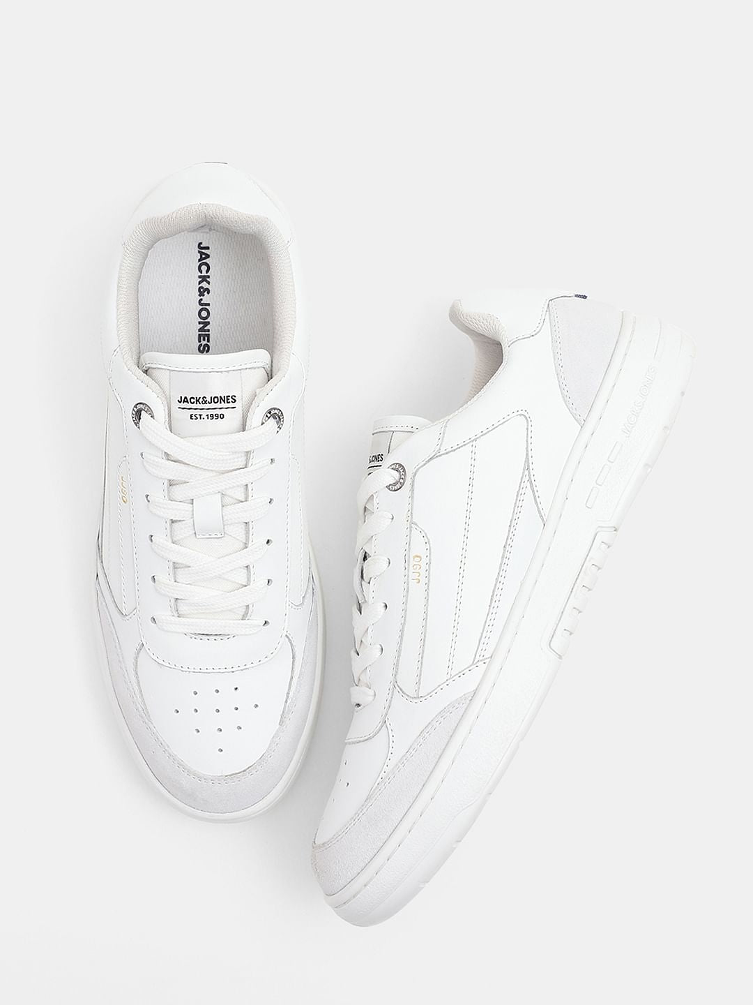 White Leather Sneakers
