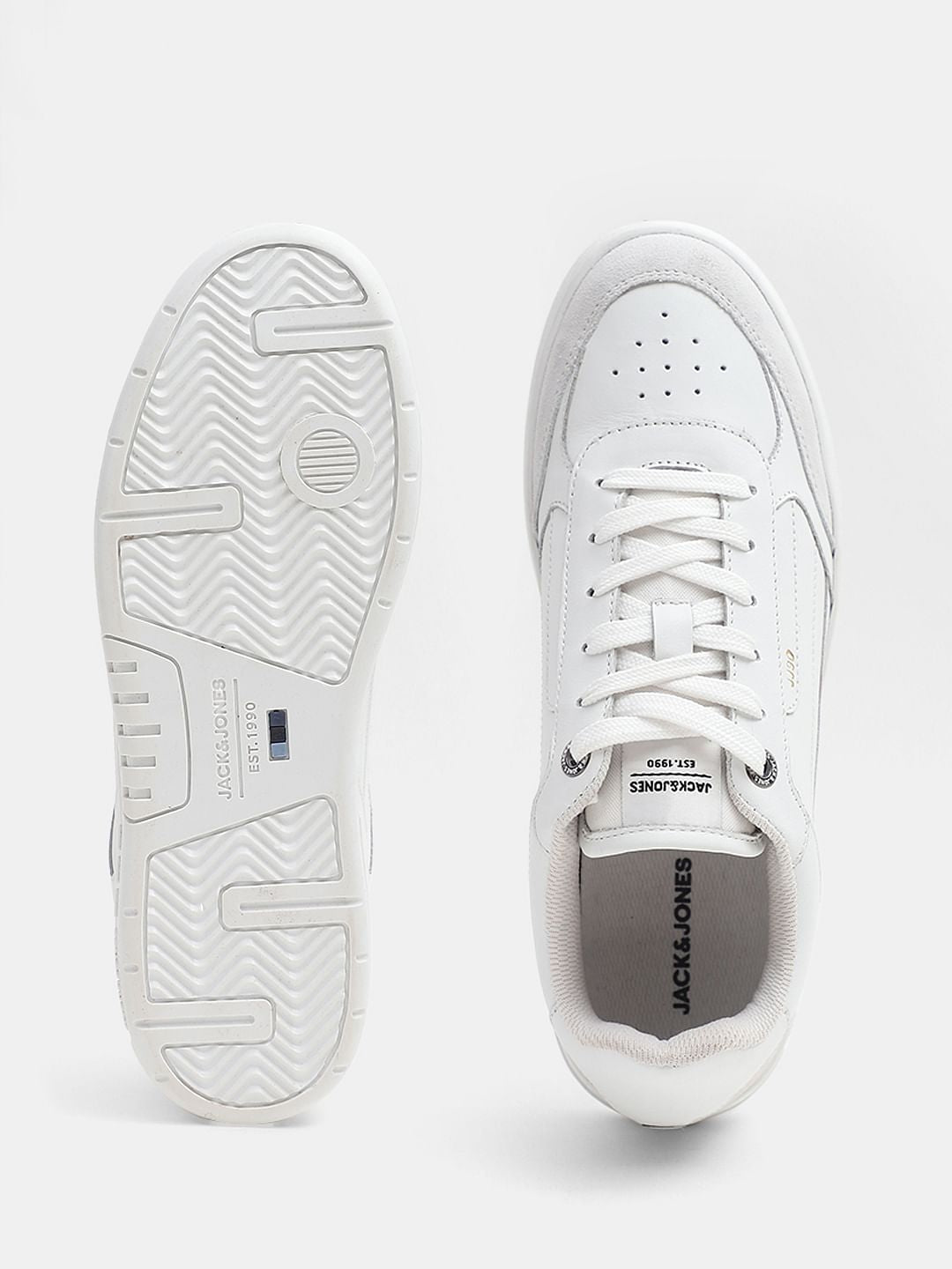 White Leather Sneakers