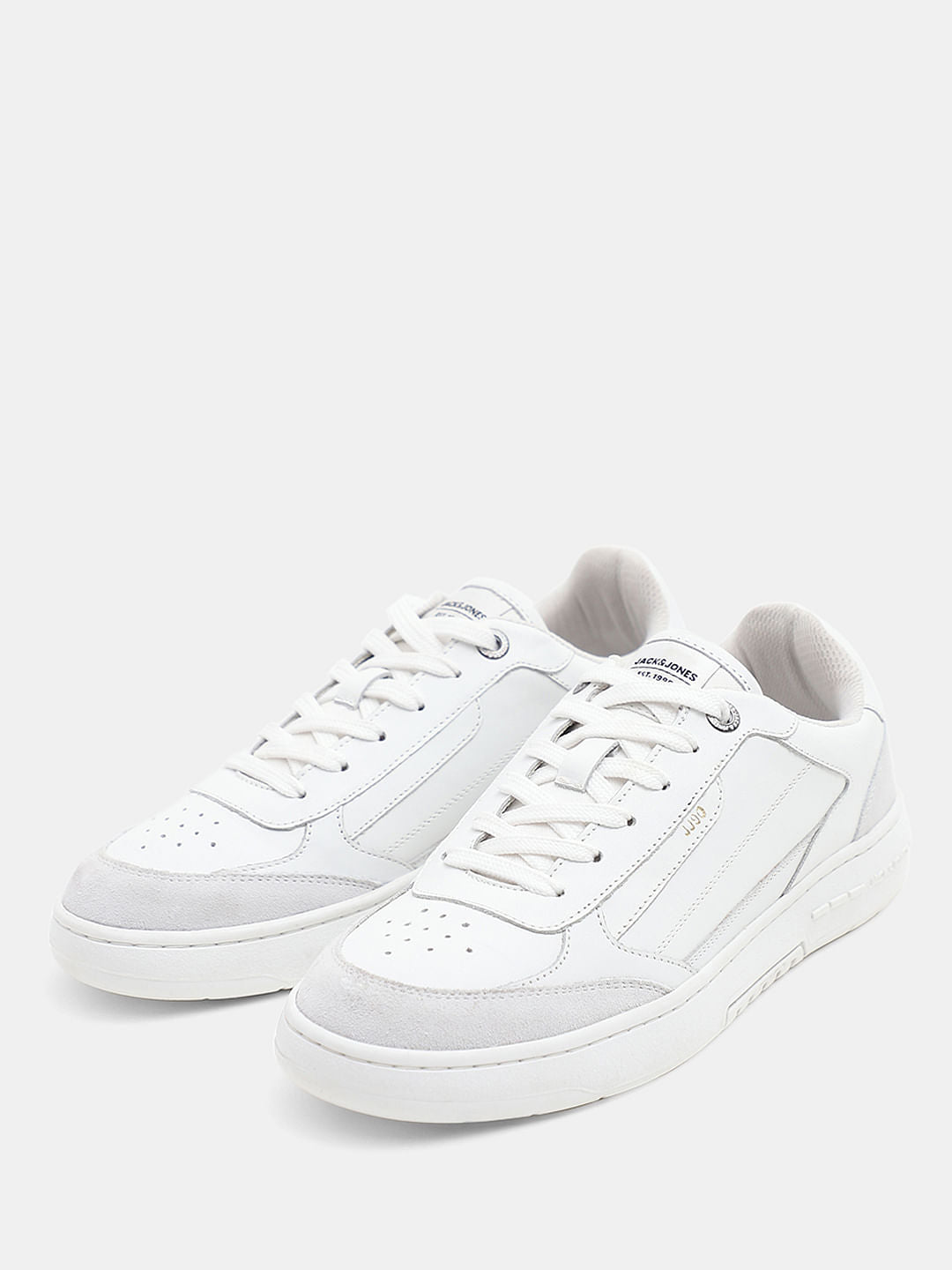 White Leather Sneakers