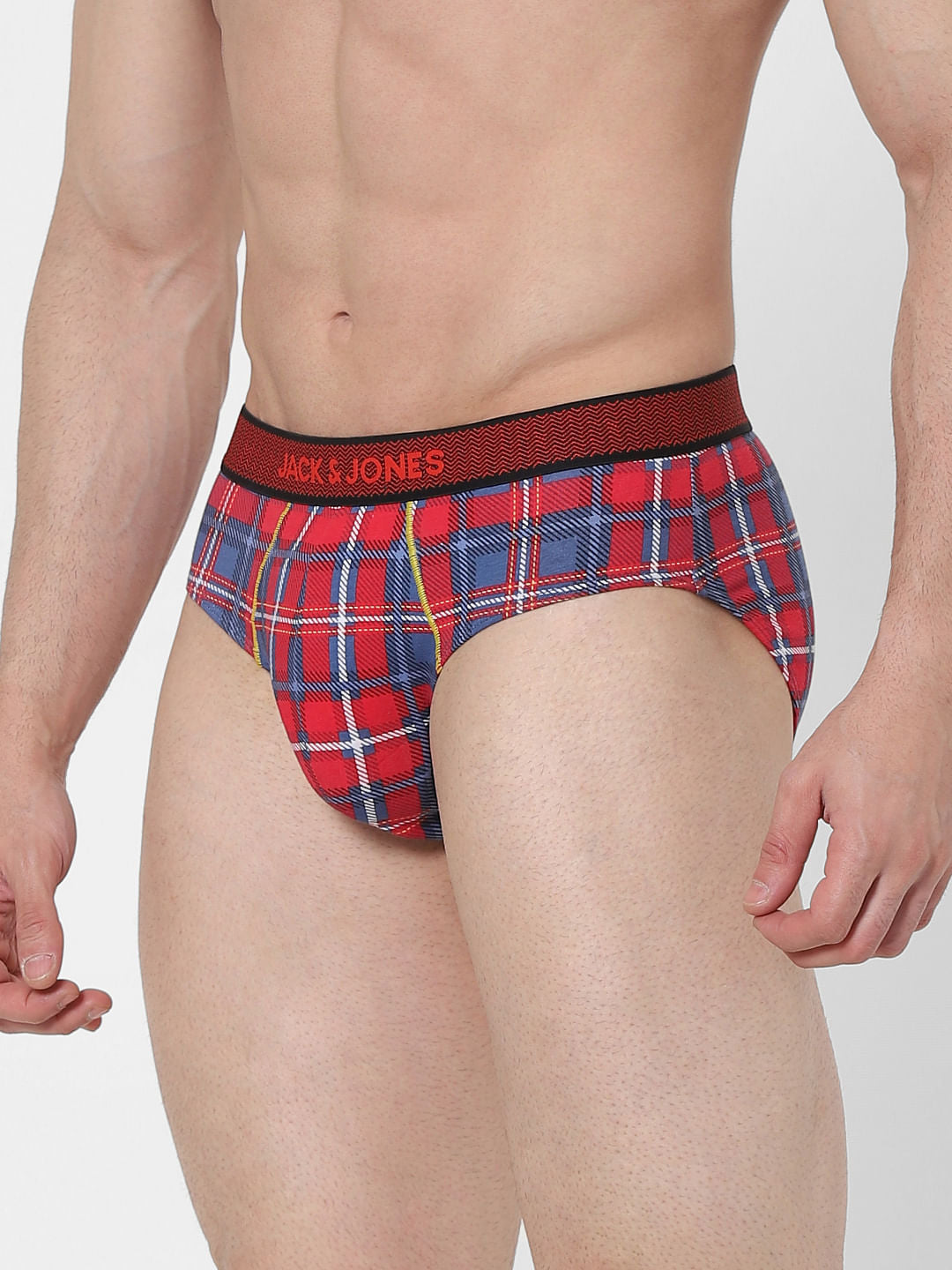 Red Check Briefs