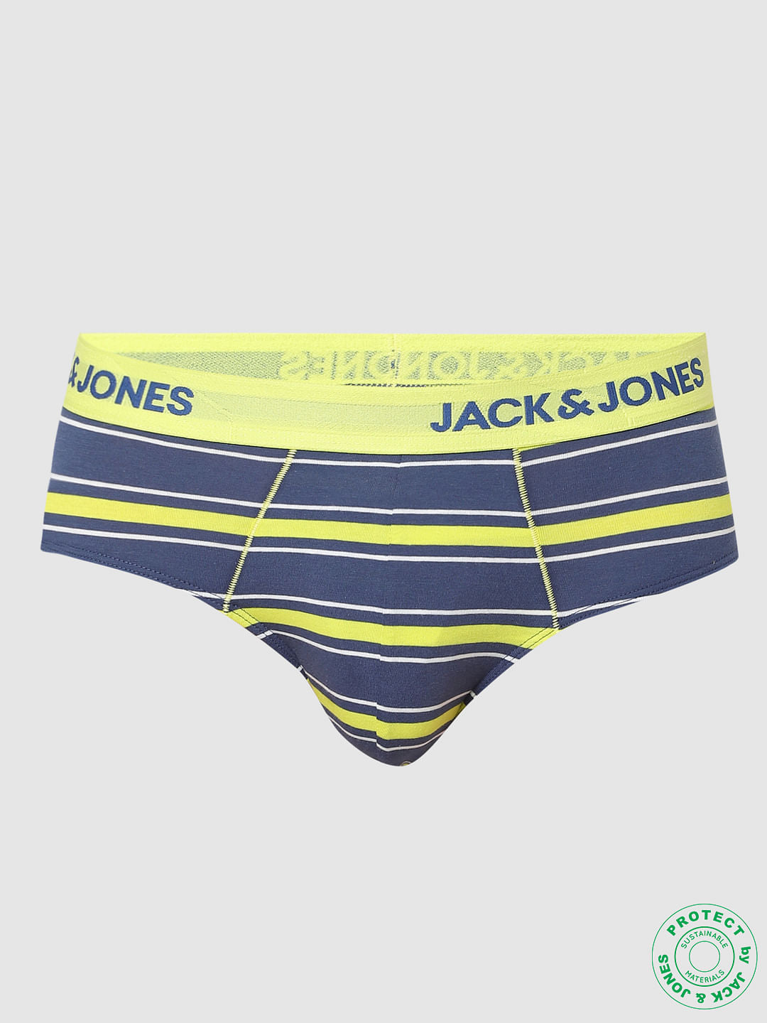 Blue Striped Briefs