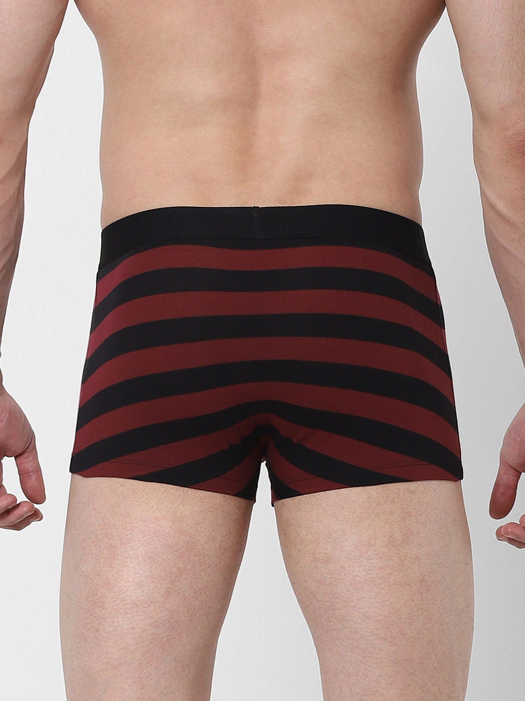 Maroon Striped Brazilian Trunk