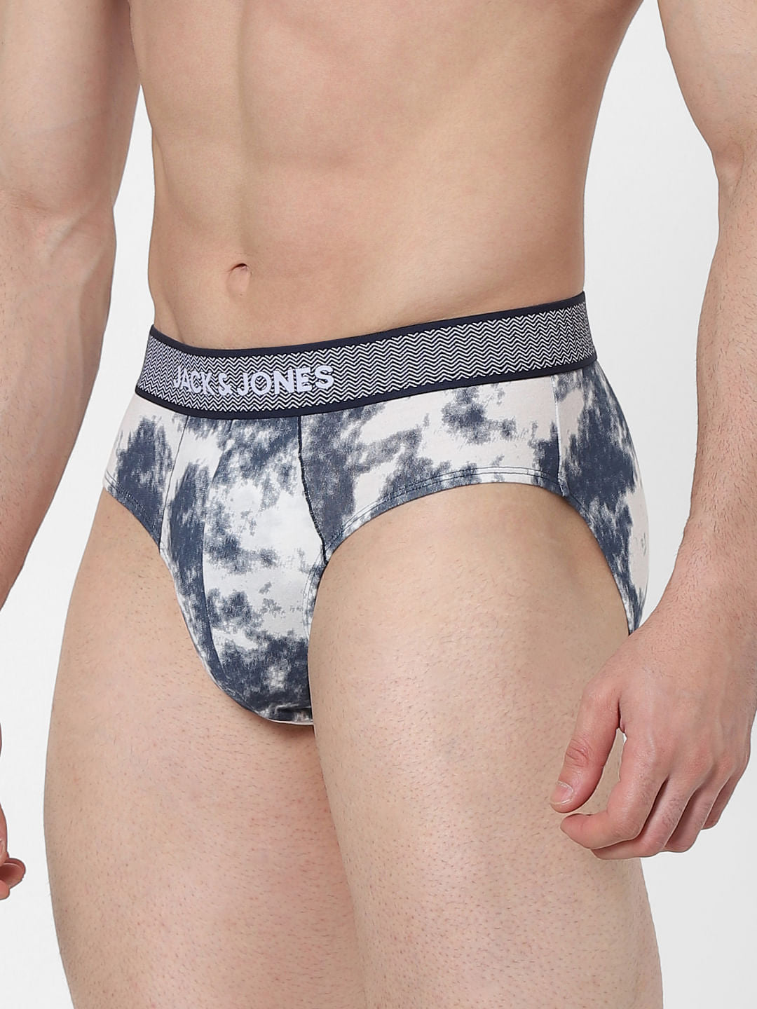 Blue Tie & Dye Briefs