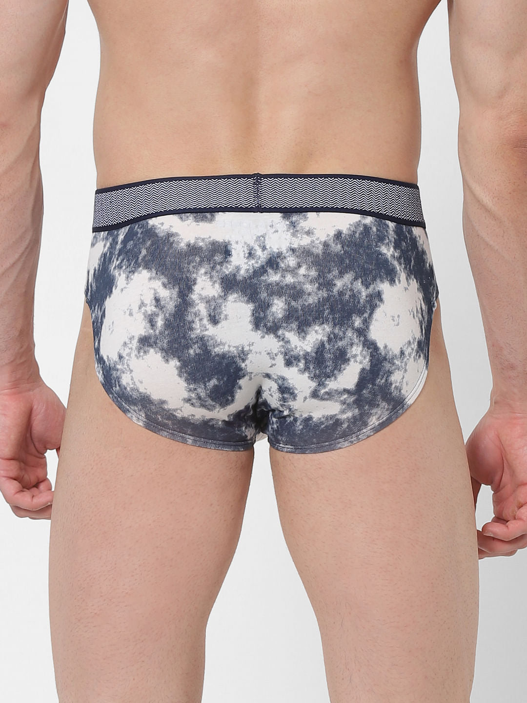 Blue Tie & Dye Briefs