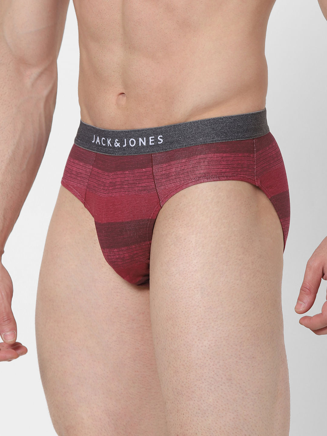 Red Striped Briefs