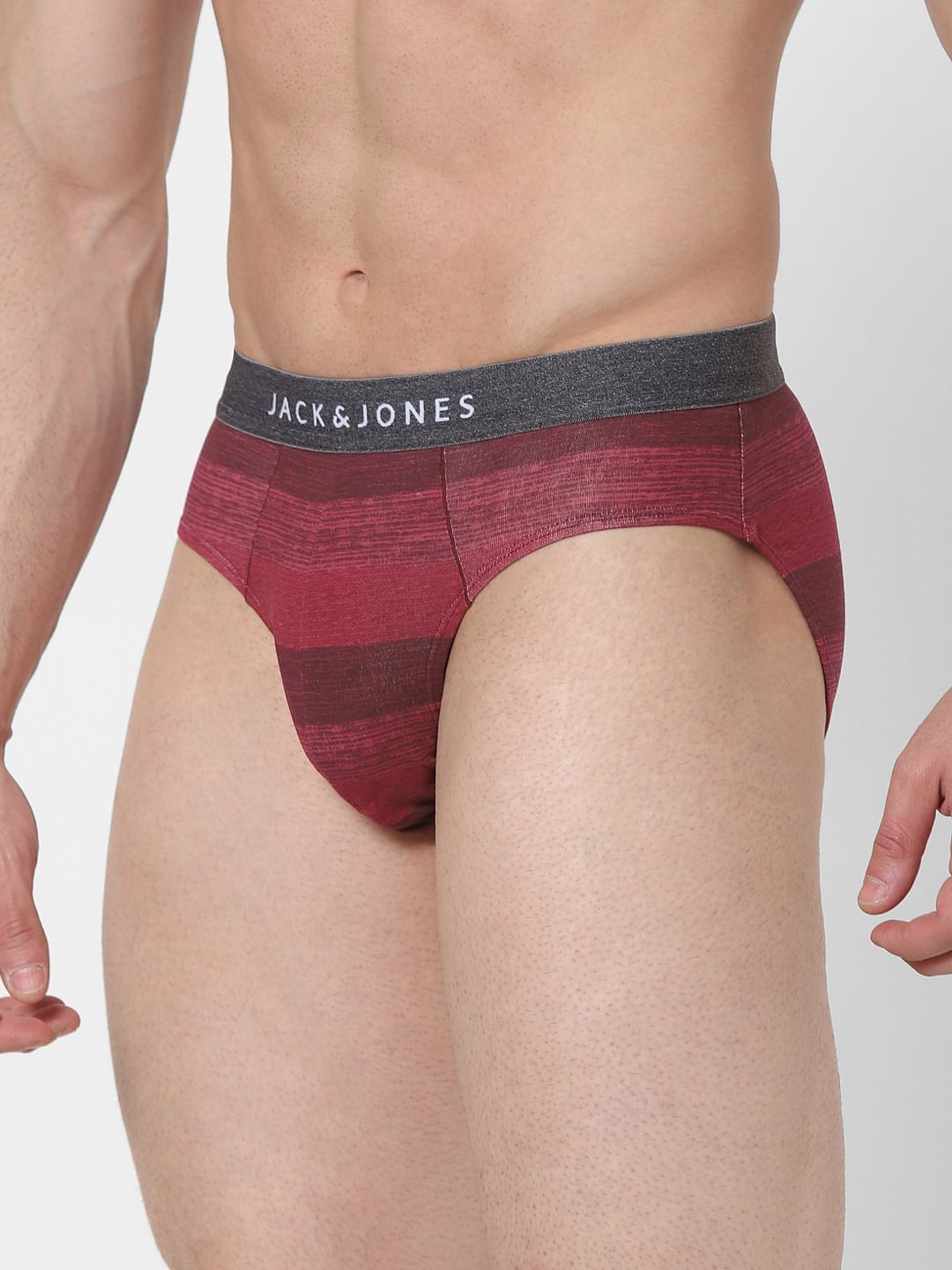 Red Striped Briefs