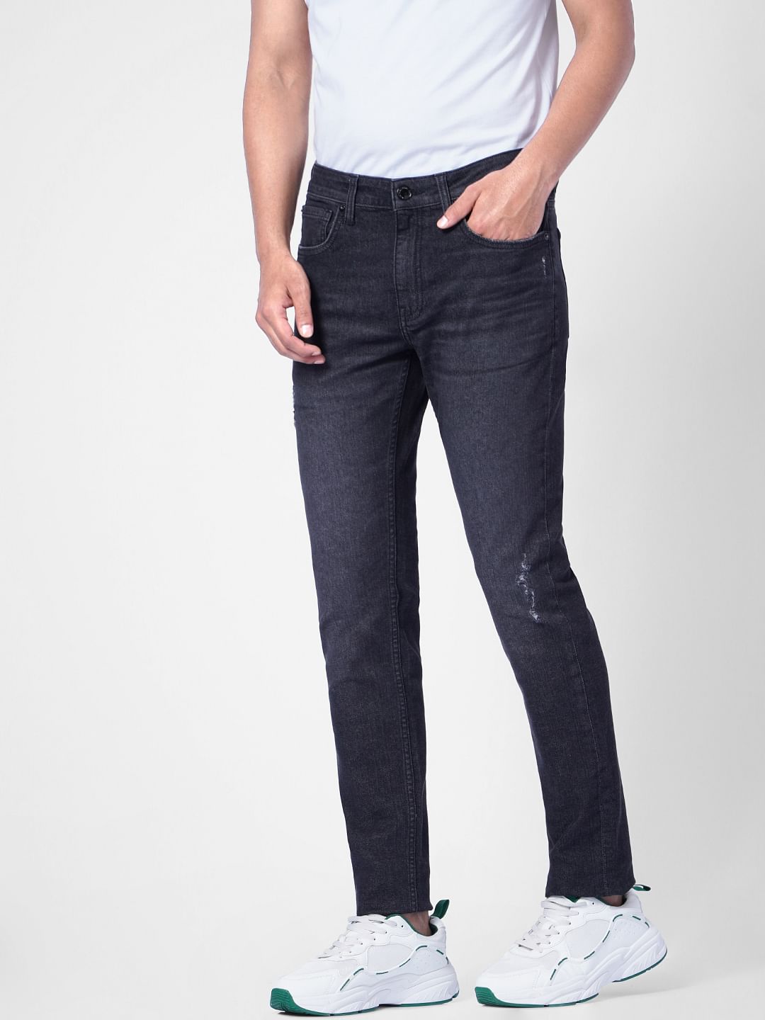 Black Low Rise Ben Skinny Jeans