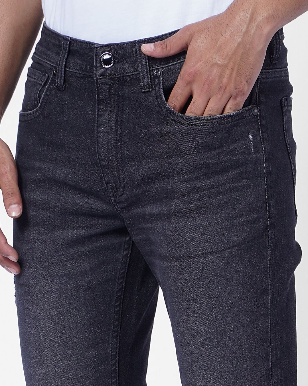 Black Low Rise Ben Skinny Jeans