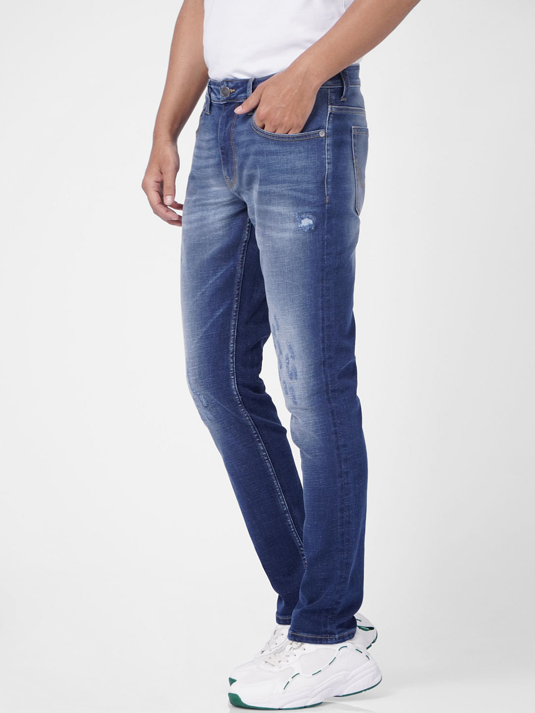 Light Blue Low Rise Glenn Slim Fit Jeans