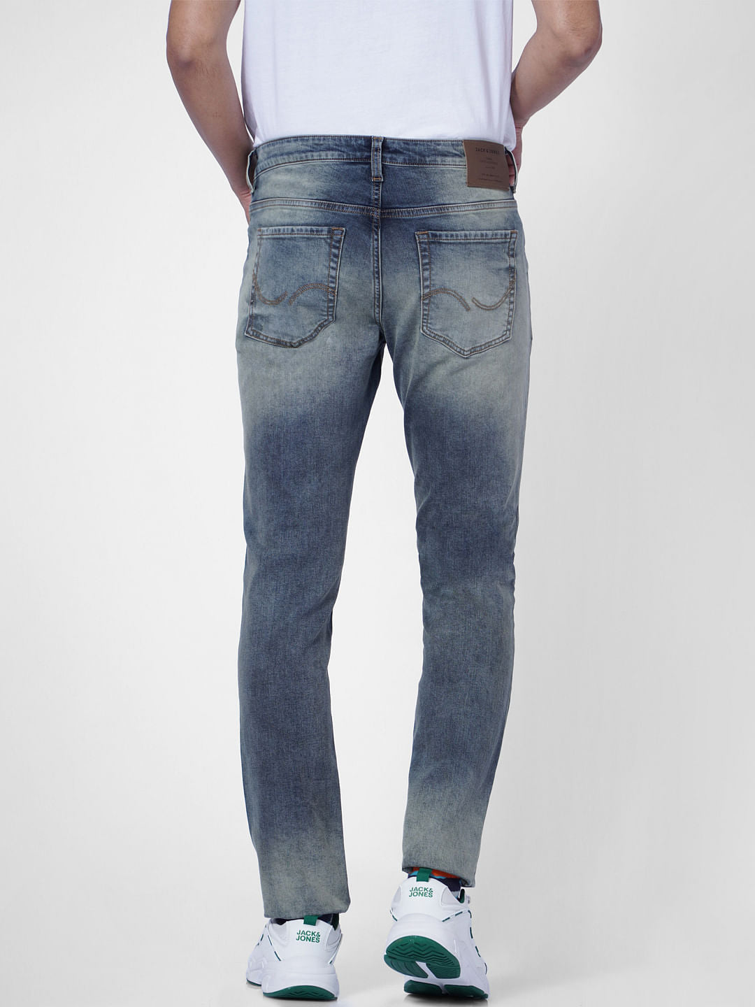 Dark Blue Low Rise Ben Skinny Jeans