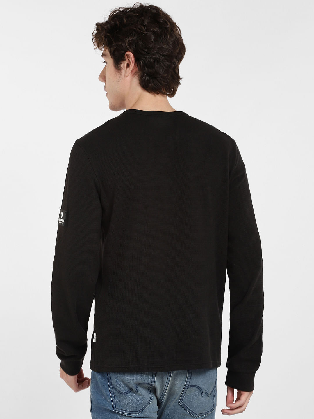 Black Henley T-shirt