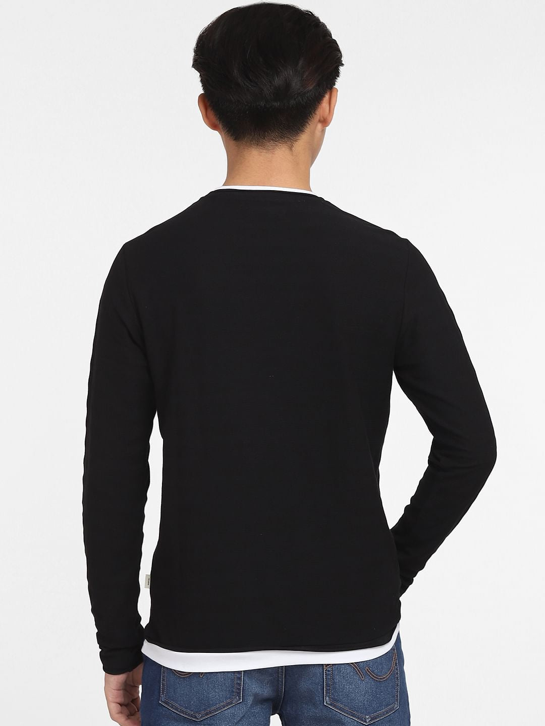 Black Crew Neck T-shirt