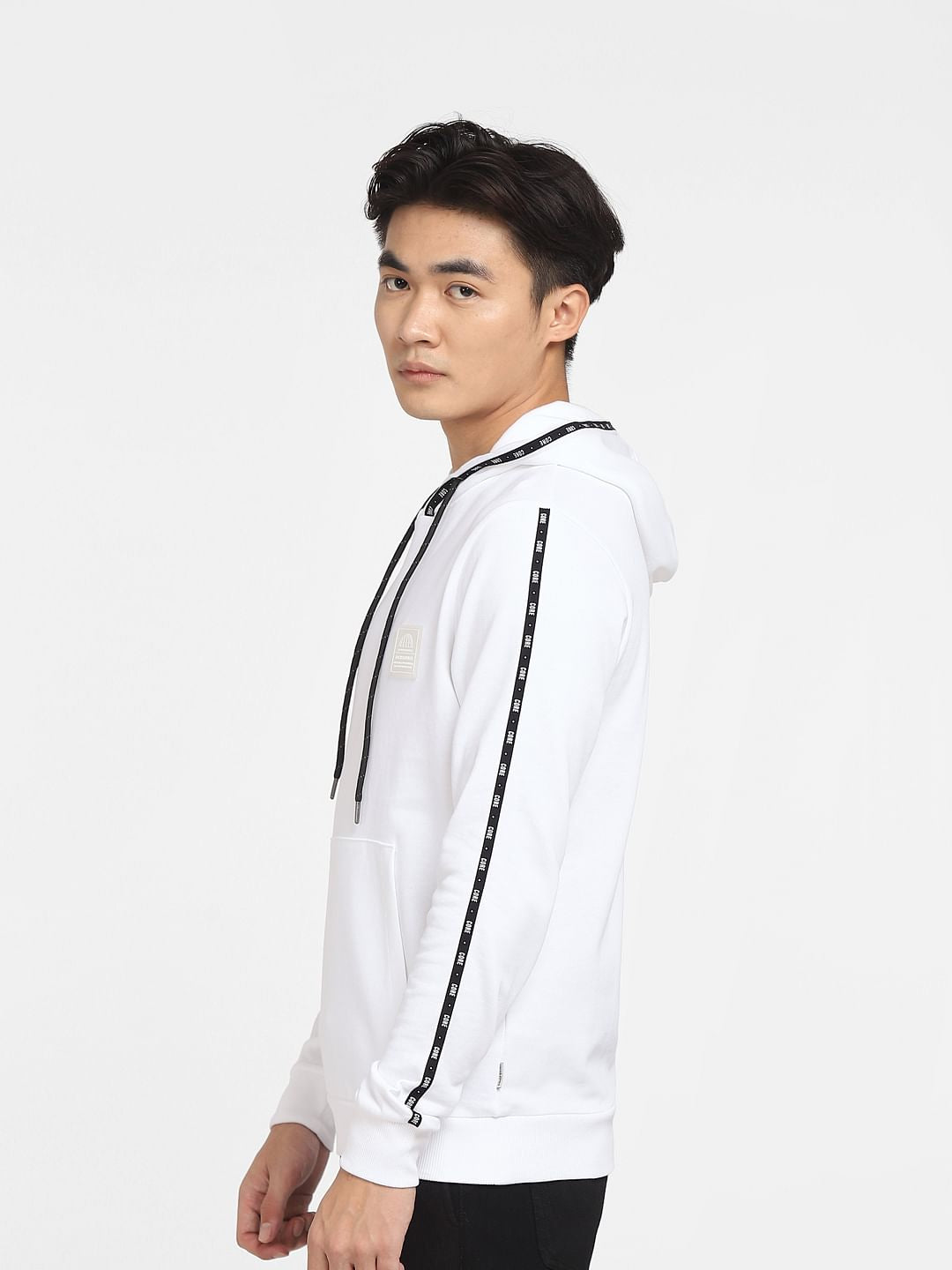 White Hooded Sweatshirt