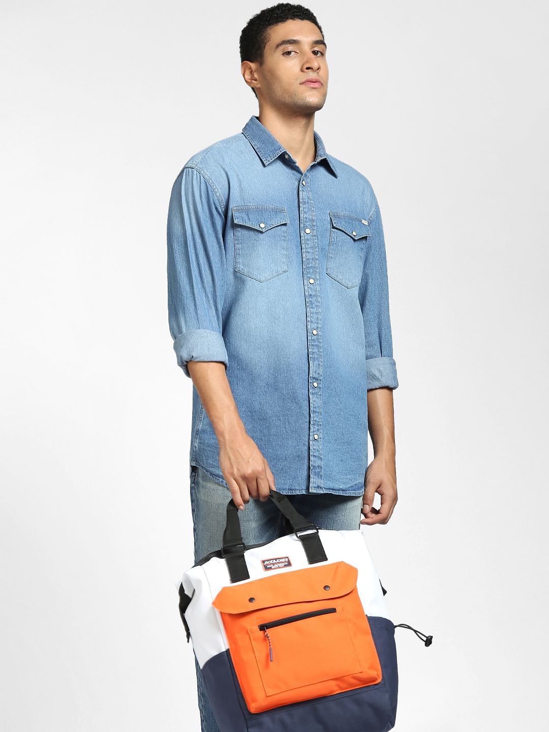 Light Blue Denim Full Sleeves Shirt
