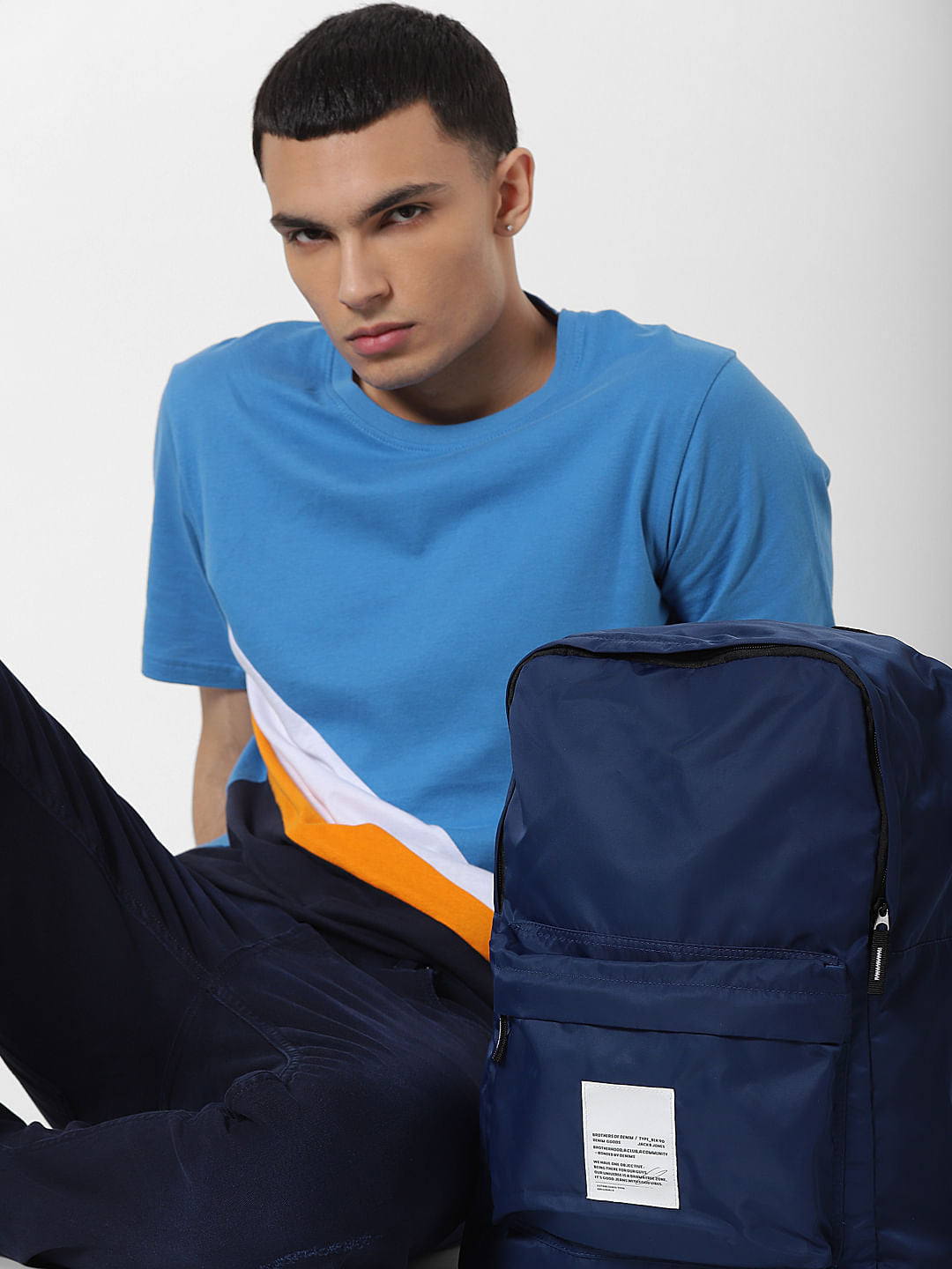 Navy Blue Backpack