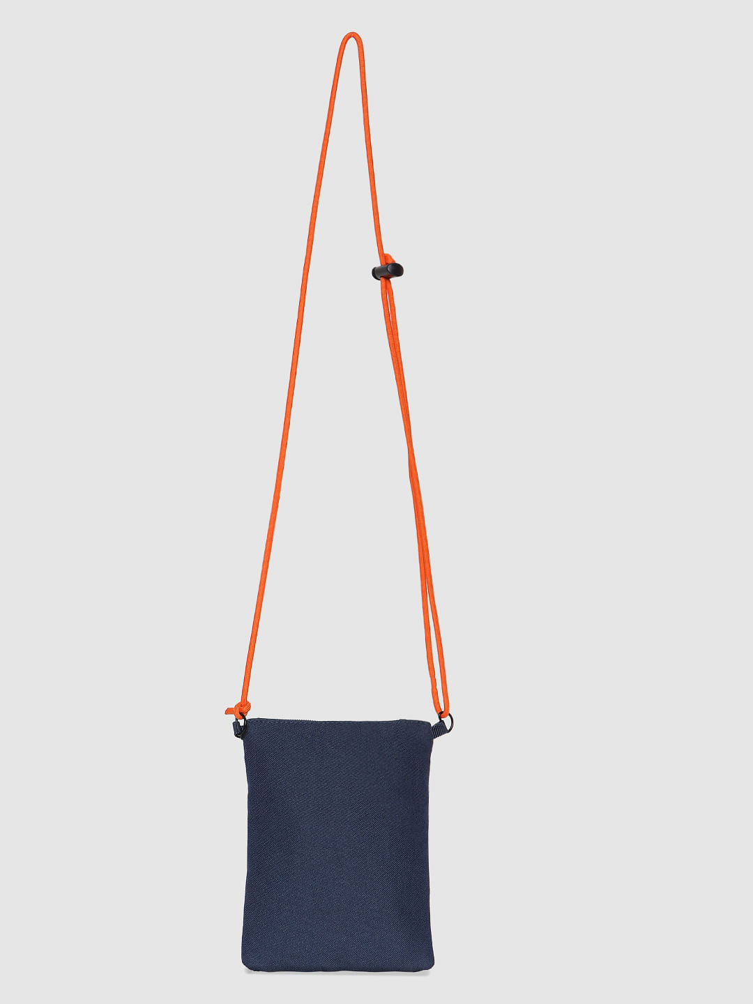 Navy Blue Mesh Sling Bag