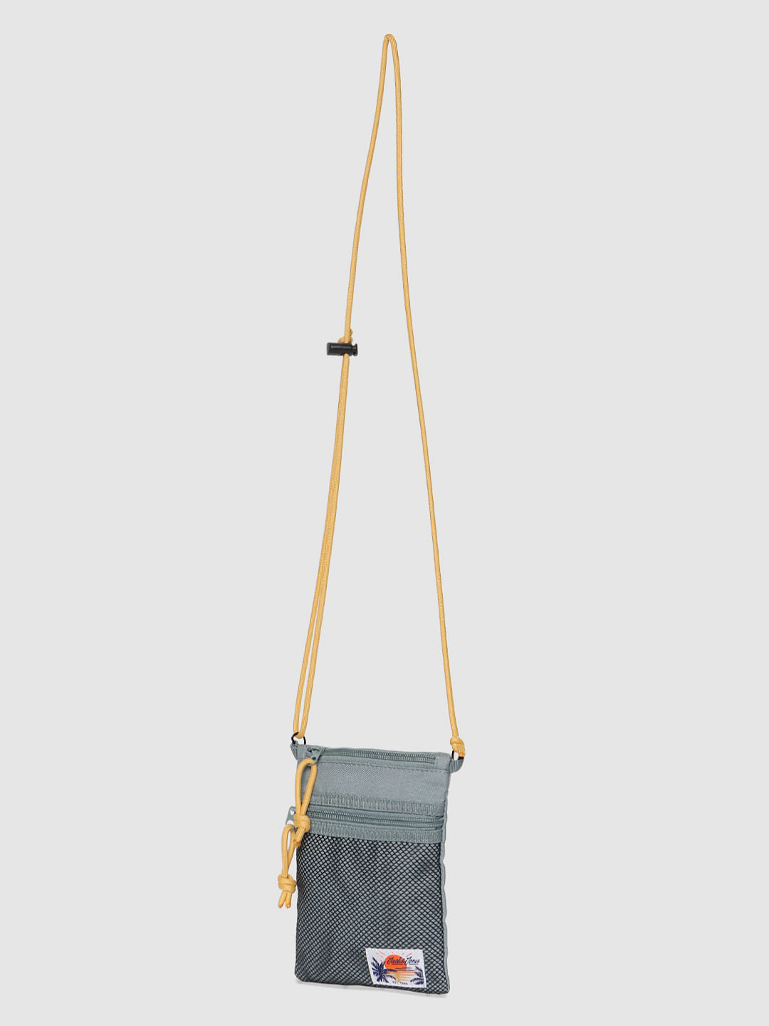 Black Mesh Sling Bag