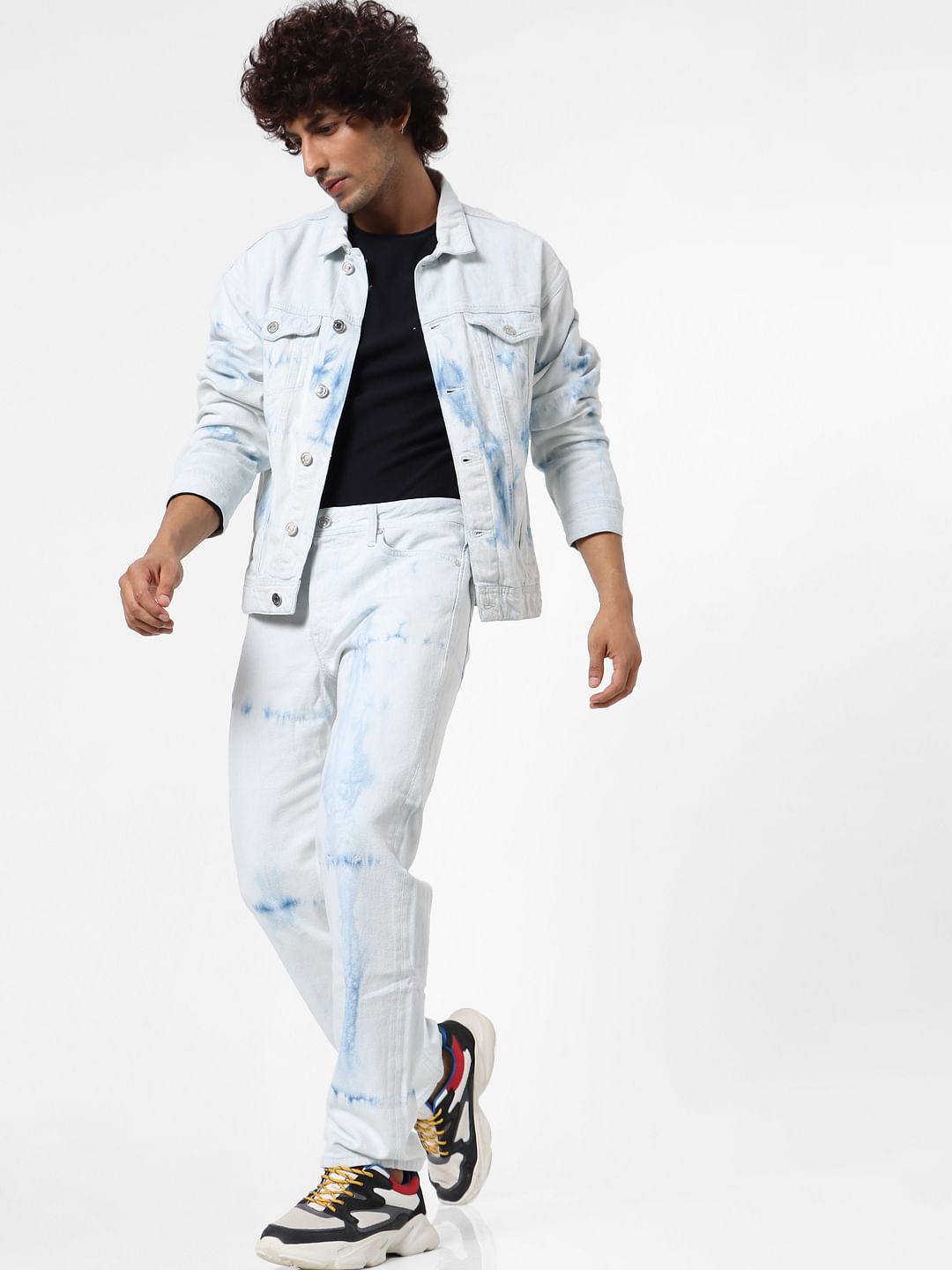 Blue Tie Dye Jacket