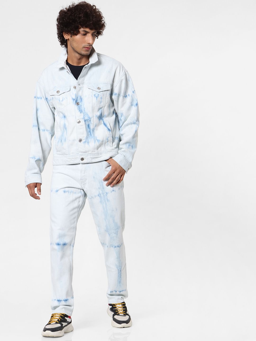 Blue Tie Dye Jacket