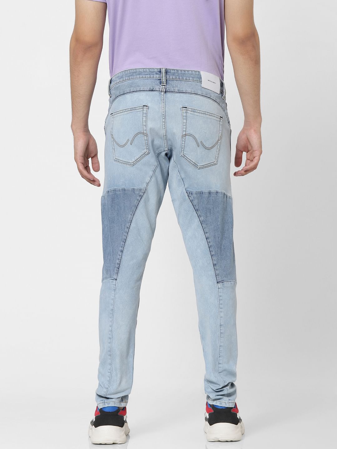 Light Blue Low Rise Tim Washed Anti Fit Jeans