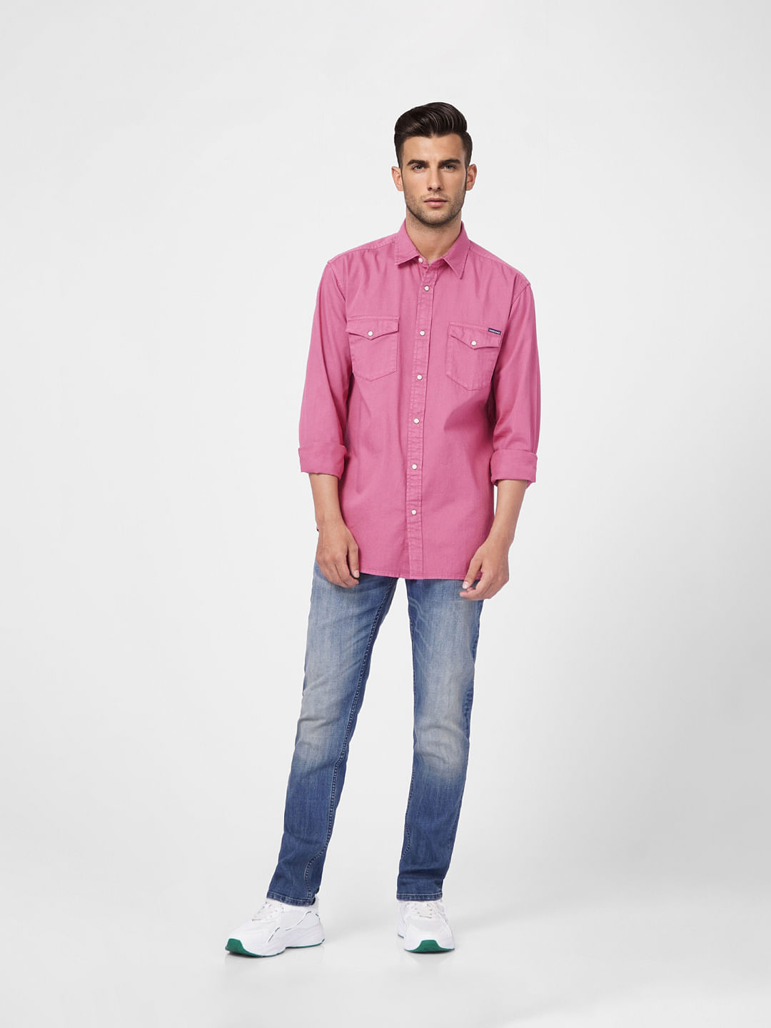 Purple Full Sleeves Shirt