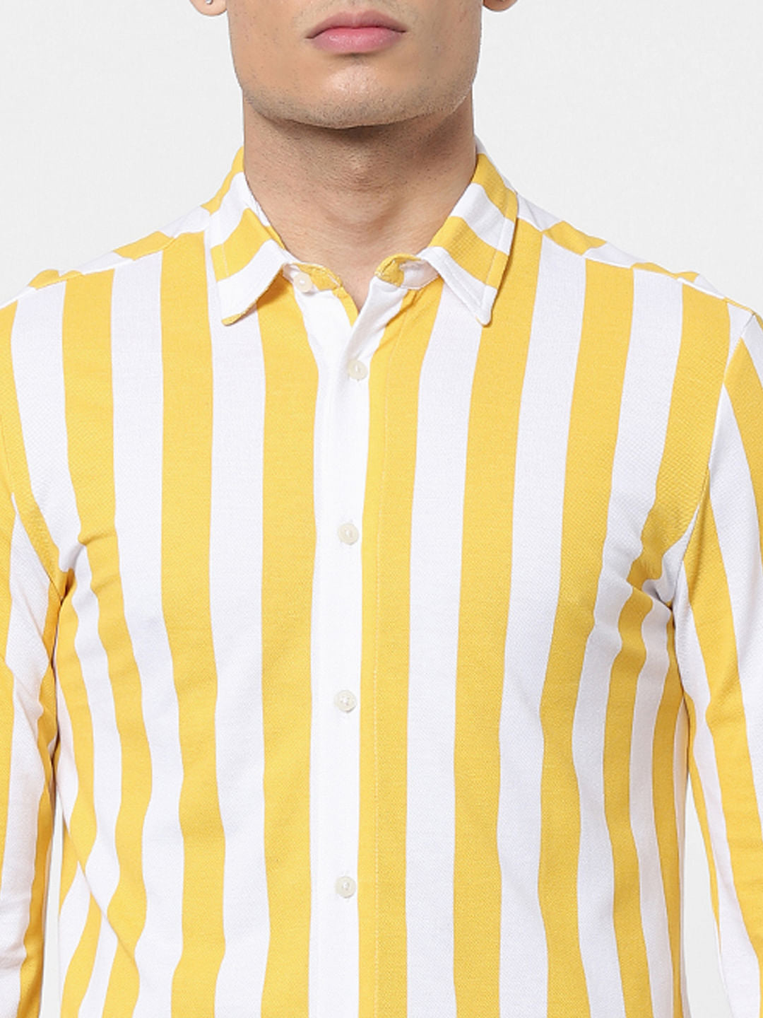 White Full Sleeves Shirt