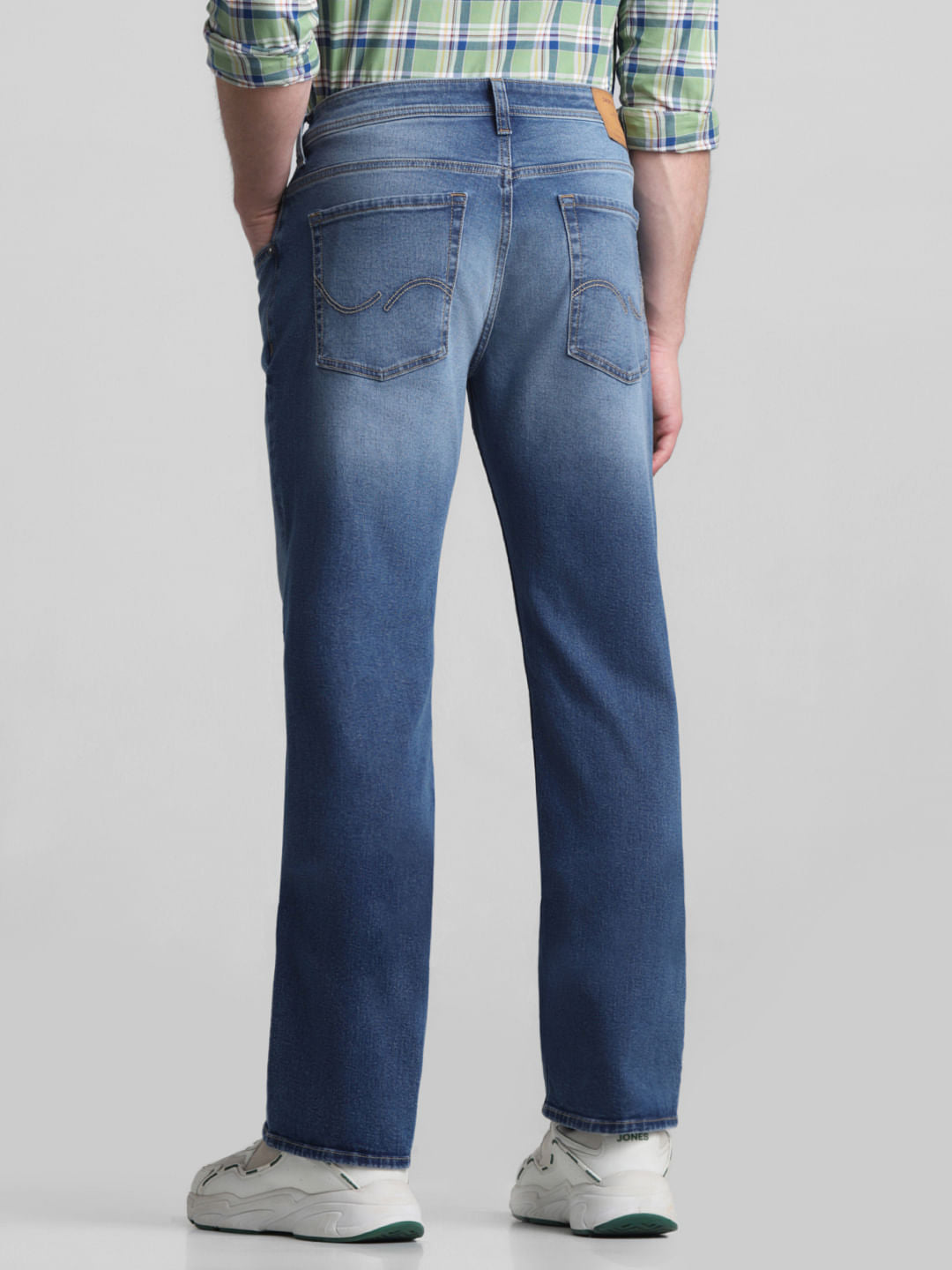 Blue High Rise Ray Bootcut Jeans
