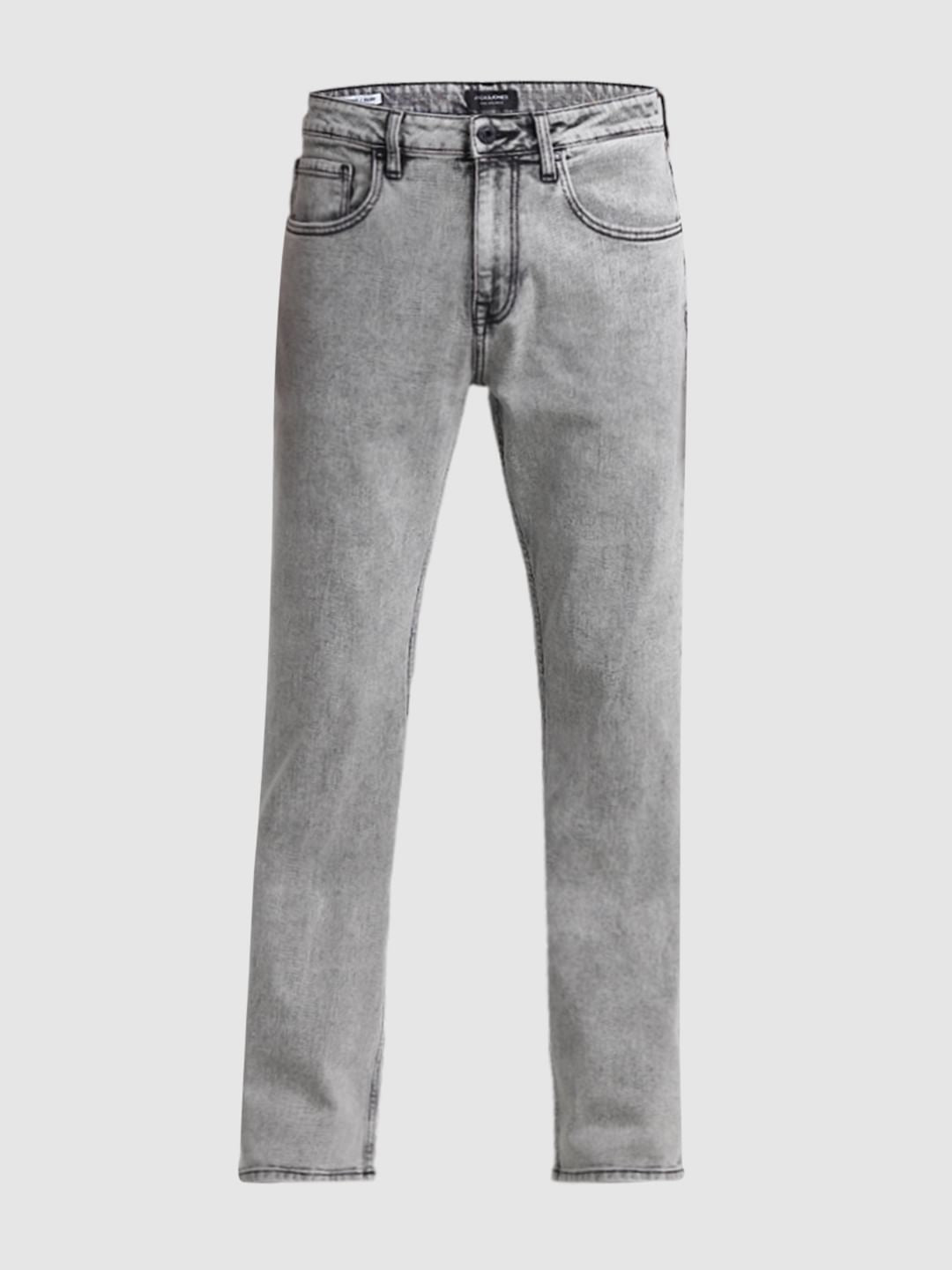 Grey High Rise Ray Bootcut Jeans