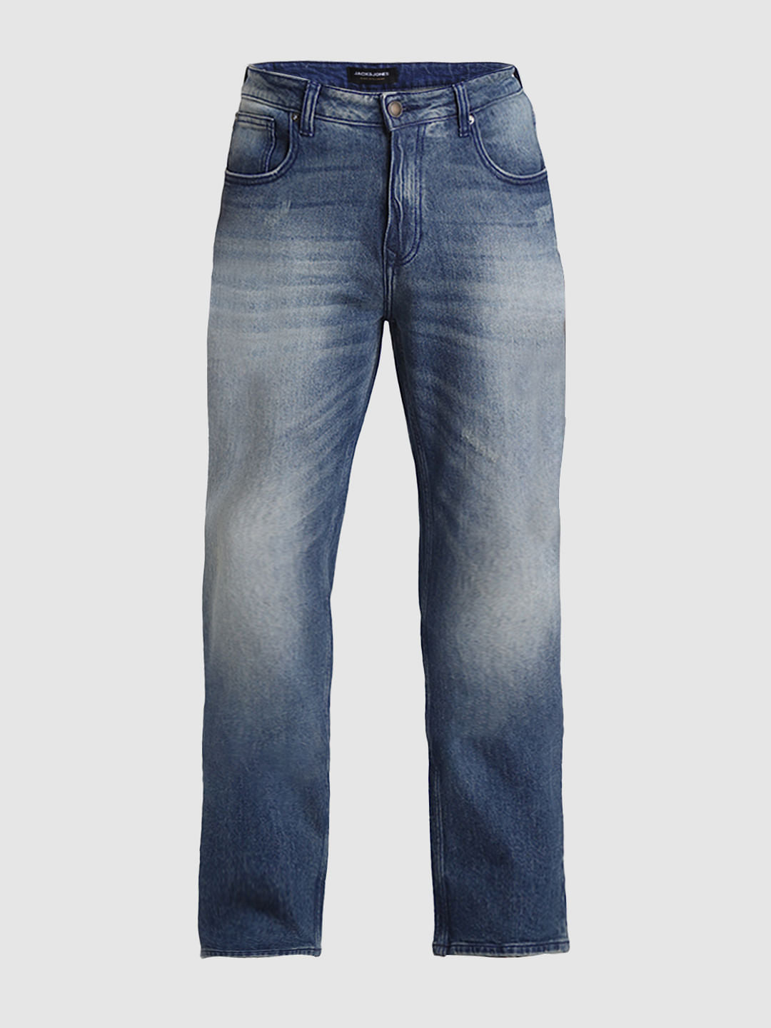 Blue High Rise Ray Bootcut Fit Jeans