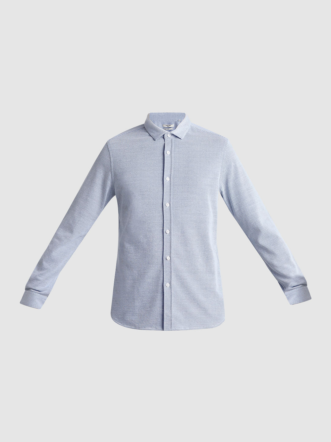 Blue Full Sleeves Shirt