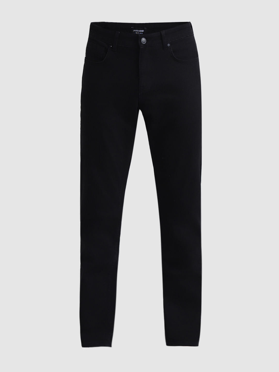 Black Low Rise Glenn Slim Fit Jeans