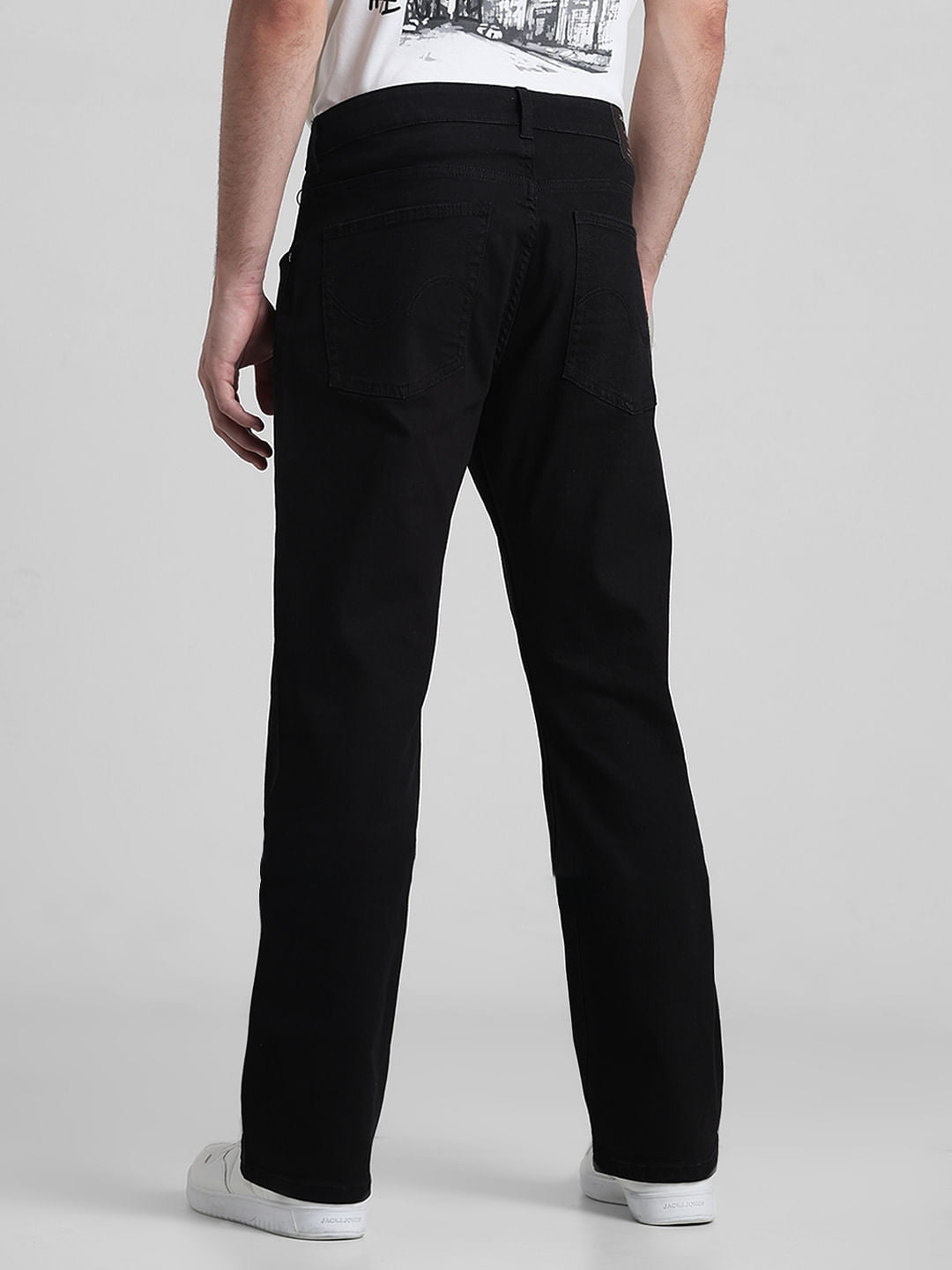 Black High Rise Ray Bootcut Jeans