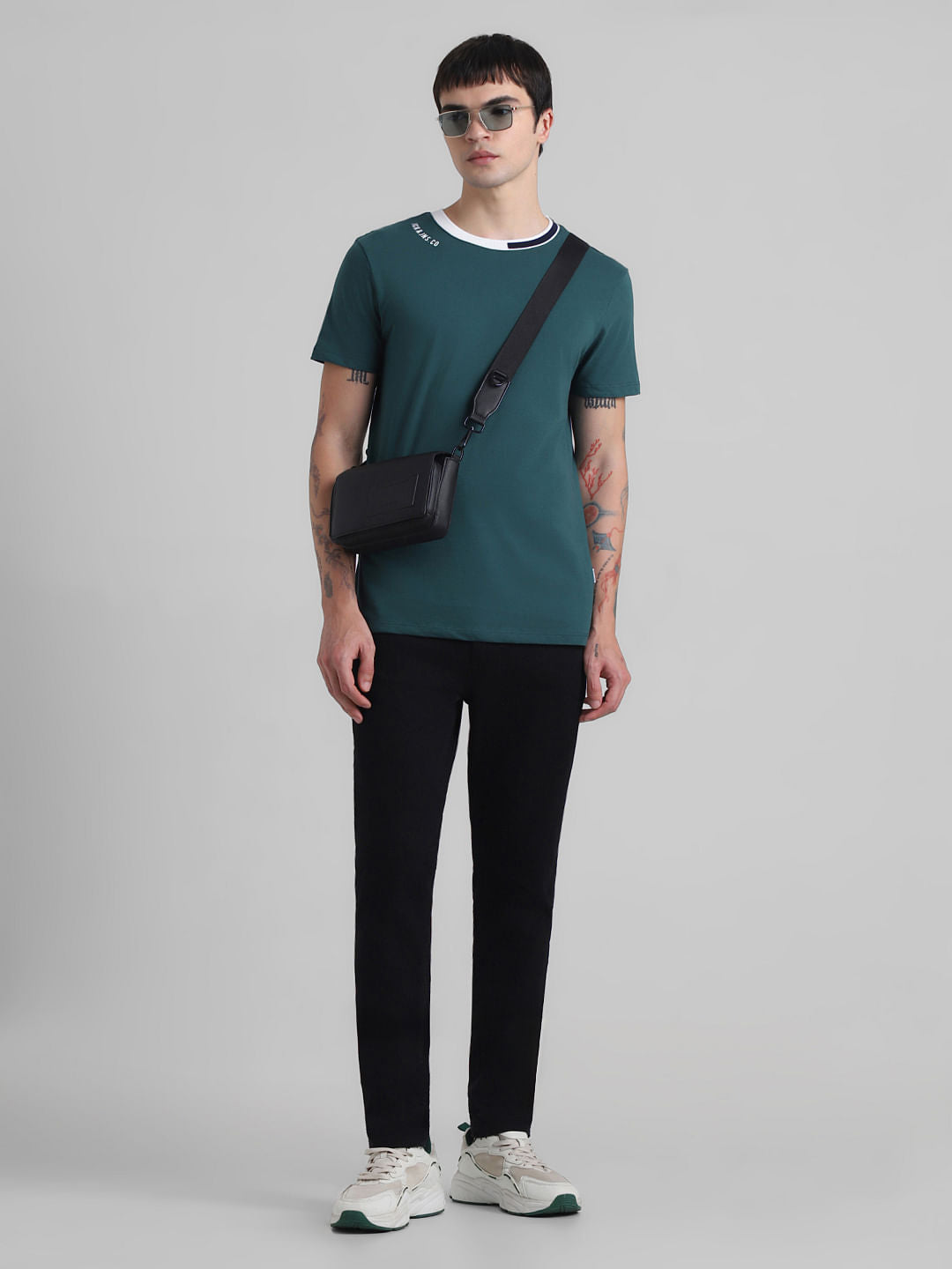 Black Low Rise Ben Skinny Fit Jeans