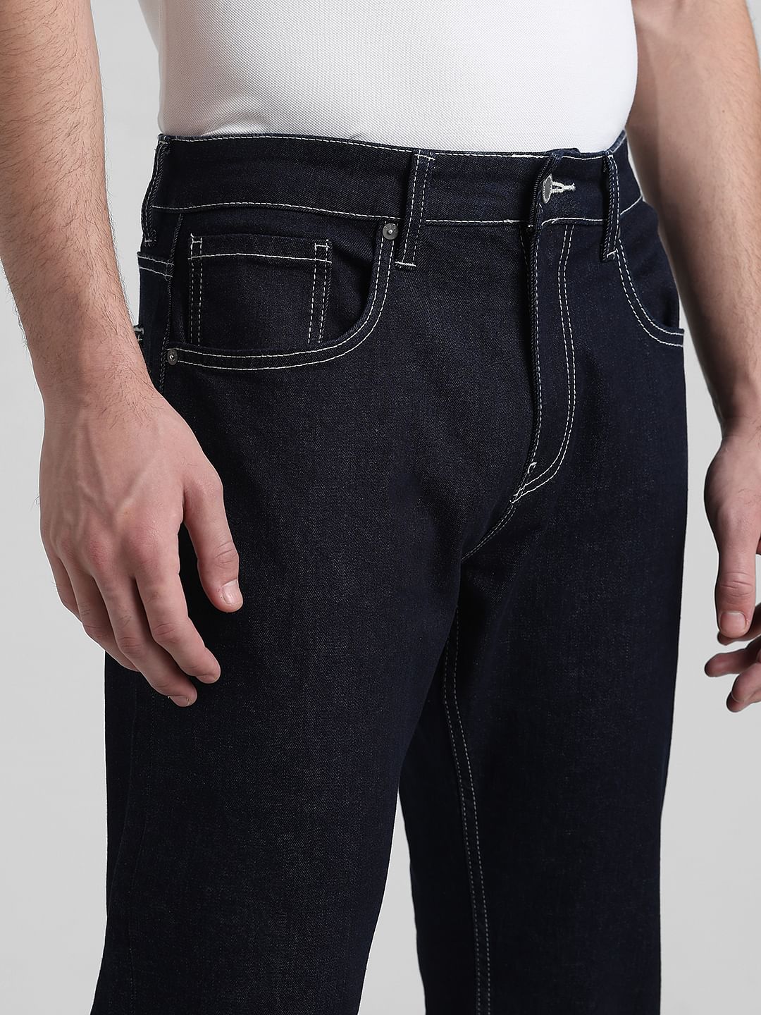 Dark Blue High Rise Ray Bootcut Jeans