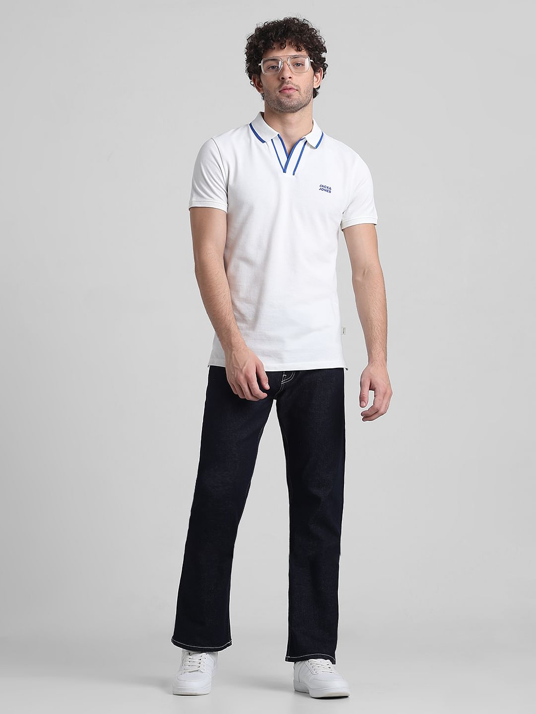 Dark Blue High Rise Ray Bootcut Jeans