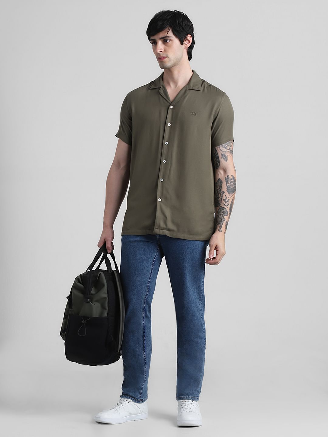 Blue Low Rise Washed Ben Skinny Jeans