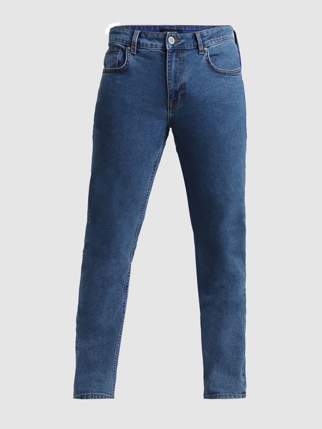 Blue Low Rise Washed Ben Skinny Jeans
