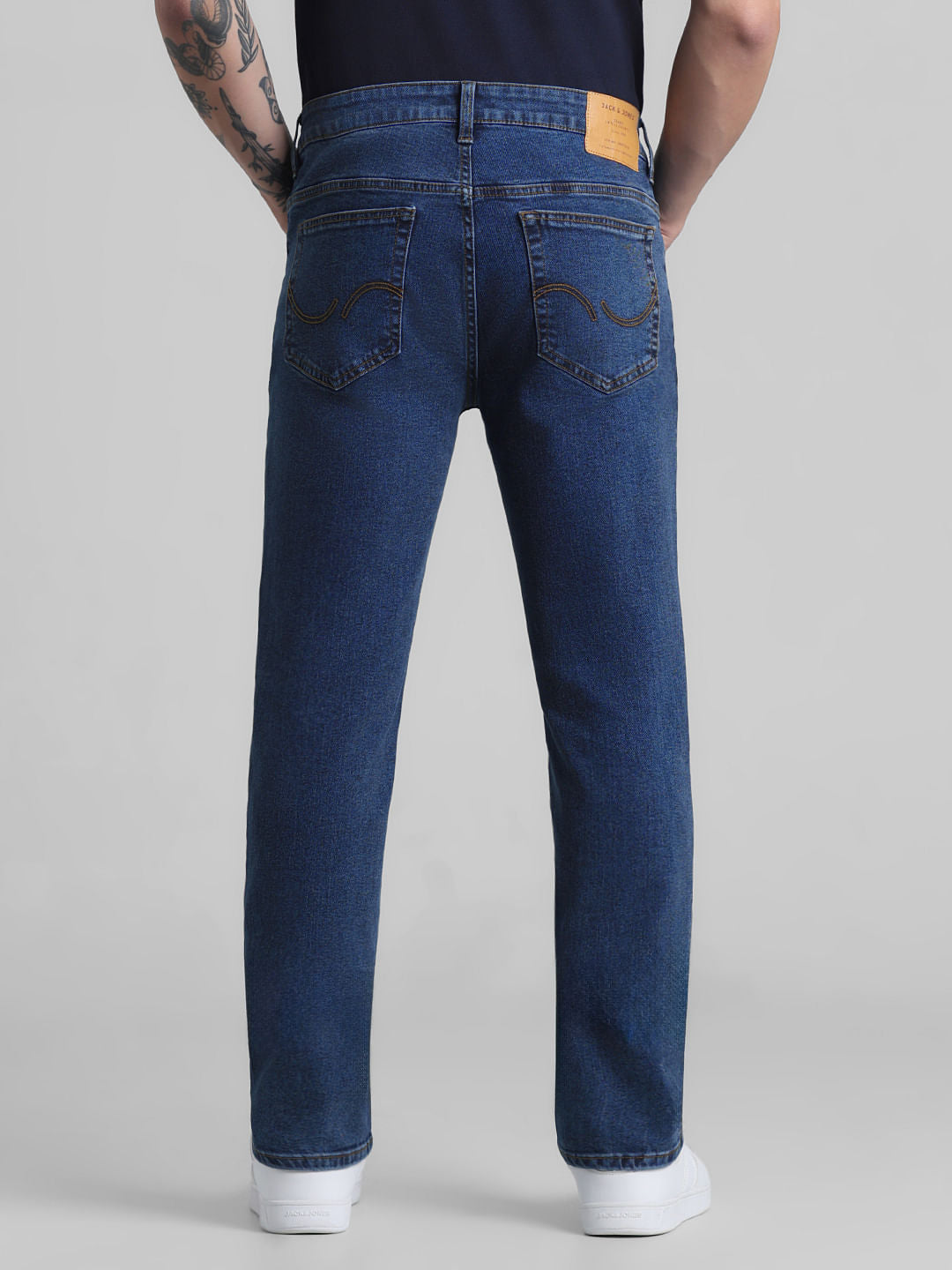 Blue Low Rise Ben Skinny Fit Jeans
