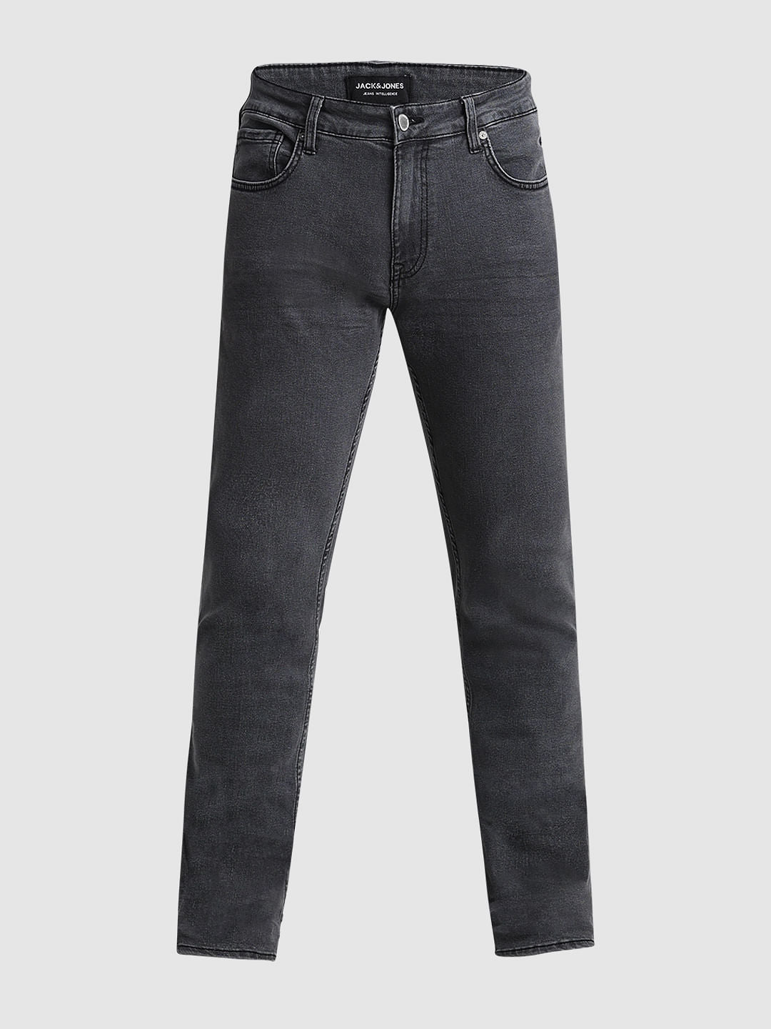 Grey Low Rise Ben Skinny Fit Jeans