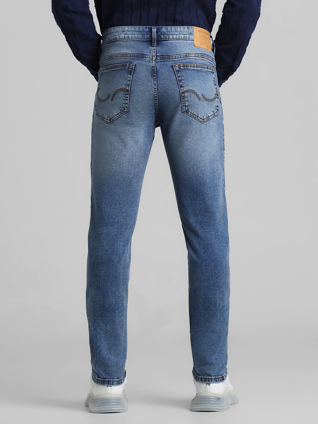 Light Blue Low Rise Glenn Slim Fit Jeans