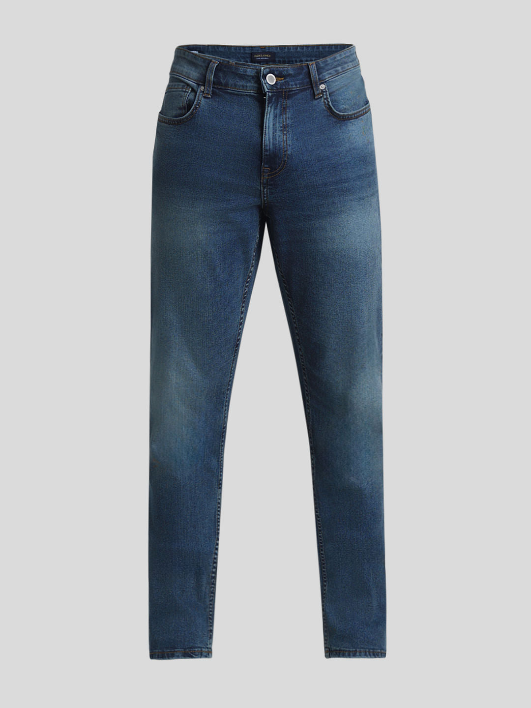 Blue Low Rise Glenn Slim Fit Jeans