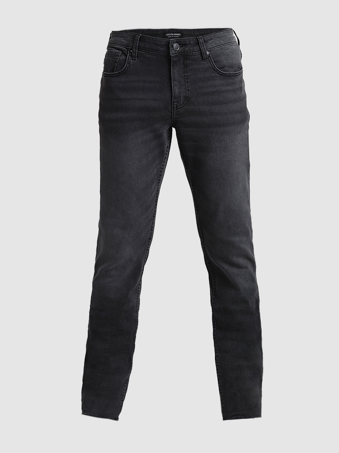 Grey Low Rise GLENN Slim Fit Jeans